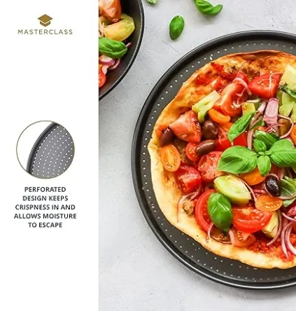 MasterClass Non-Stick Baking Tray – 35x25cm Oven Tray For Roasting, Baking & Grilling – Dishwasher Safe